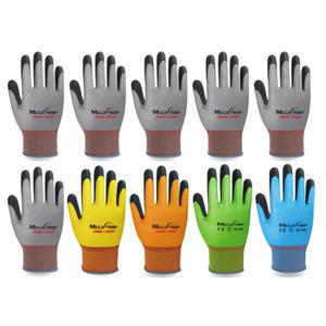 메가그립 프리미엄 파워 코팅장갑 10켤레 / 니트릴폼 반코팅 사계절 다목적 장갑 자전거 등산 레져 3M