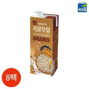푸르밀 아침한끼 곡물우유 730ml x 8팩