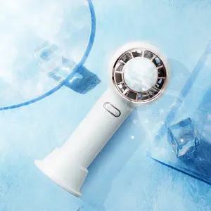 비타그램 BLDC 아이스 휴대용 손 선풍기 화이트