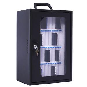 KJ-MB36(A)스틸 아크릴창 핸드폰보관함/36구 철제함 스마트폰 수거함 철제정리함