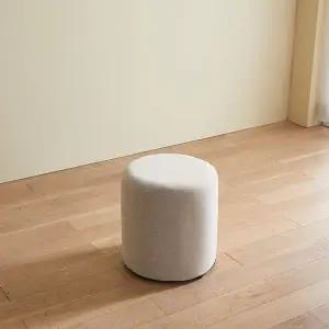 [NS홈쇼핑]텐스페이스 리프 원형 화장대 쿠션 스툴 의자 SD4109[34787199]