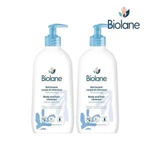 [비올란]비올란 2 in 1 바디앤헤어 클렌저 350ml x2개 아기 신생아 올인원 저자극 코코넛워시