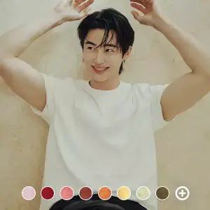 025530 코튼저지 라운드넥 반팔티