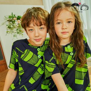 [알럽키즈] 콜라컵 5부 세트 아동 주니어 잠옷 실내복