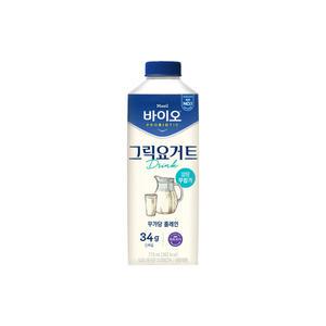 매일바이오 그릭요거트 딜라이트 무가당플레인드링크710ML 4개입/냉장무배