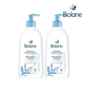 비올란 2 in 1 바디앤헤어 클렌저 350ml x2개 아기 신생아 올인원 저자극 코코넛워시