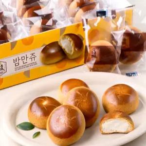 삼립 주종발효 밤만쥬 27g 40입 2개