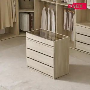 데일리 스테이션 3단 서랍 아일랜드 수납장 800