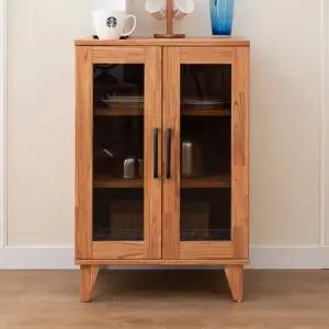 파로마 네오 쥴리 참죽원목 2문 주방수납장 NES692