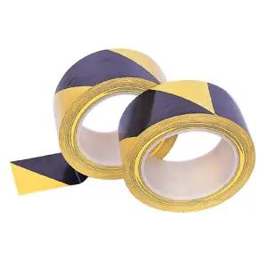 안전표시용 테이프 50mm x 33m/고휘도/화물차/위험/스티커/방지/안전용/작업용/공사장/공사/표시/기둥