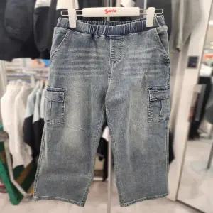 소이주니어 세이브존01 봄 아동 카고스트레이트 밴딩빈티지 청바지 24f1206