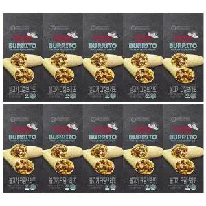 남향푸드 또띠아 냉동 브리또 불고기크림 125g x 10개 / 부리또