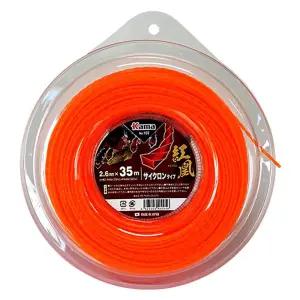 카마 일제 예초기 줄날 나일론줄 끈날 액세서리 꽈배기형 KAMA102 2.6mm 1EA/예초기줄/커터/잔디/작업용