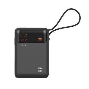 모루이 MT-65 20000 기내 반입 65W 대용량 보조배터리 블랙