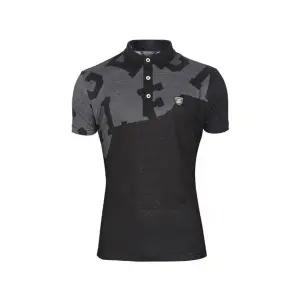 그렌에코 남자 여름 골프웨어 골프 카라티 반팔 티셔츠 블랙