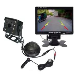 화물차 특수차 트럭 탑차 12v 24v 후방카메라 모니터 디스플레이 세트
