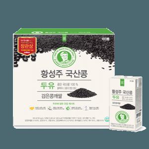 이롬 황성주 검은 콩.깨.쌀 두유 (190ml 16입) 2박스