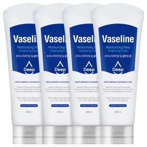 바세린 폼클렌징 대용량 220ml 4개