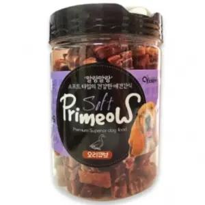 강아지 통 간식 개육포 져키 오리 큐브 쫀드기/고기/개간식/영양/훈련용/노즈/워크/애견/반려견/대형견