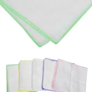 영화 순면 가제 수건 10매 1세트/가재/손수건/면손수건/거즈/애기/턱받이/유아/행주/아기/아기용/어린이