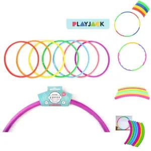 PV 폼 플레이 후프 Season2/훌라후프/조립식/미니/액션/세트/가벼운/귀여운/런웨이브/무지개/분리식/신체