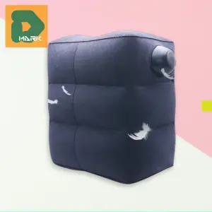 기내용 에어발쿠션 차량용 붓기방지 무릎 발베개 발거치대 발받침대 휴대용 비행기 다리베개 여행용