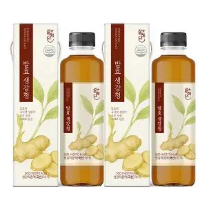 설혜담 발효생강청 500ml, 2개