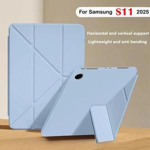 Y-폴드 가죽 케이스 신형 삼성 갤럭시 탭 S11 S10 라이트 FE 10.9 A11 8.7인치 플러스 2025 A9 A8 A7 스탠