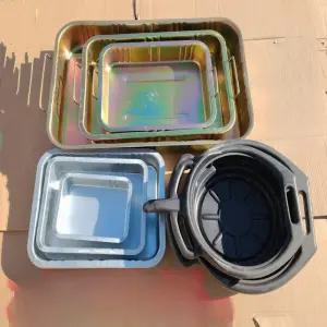 엔진오일 받이 통 셀프 폐유 잔유 교환 기름 드레인