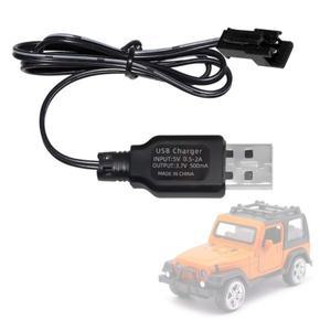 18650 및 14500 배터리용 J6PA 휴대용 3.7V 500mAh USB 충전 케이블