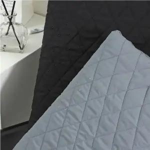 패션스타트 방수 파우치 나일론 타슬란 4온스 다이아 누빔 퀼팅 에크랑 가방 패딩 원단 천