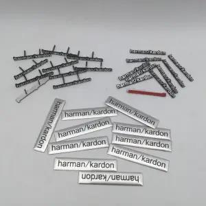 AMG harmankardon 자동차 용 2pcs 5pcs 10pcs Hi-Fi 스피커 오디오 스피커 배지 스테레오 엠블럼 스티커 데