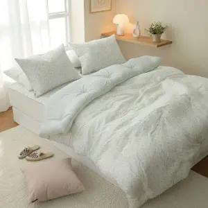 국산 모달 100% 차렵이불 /침대패드 베개커버 풀세트 에어리 모달이불 슈퍼싱글 퀸 SS Q