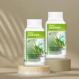 쾌변 알로밀 알로에 360정x2병 (6개월분) 아보레센스 배변원활