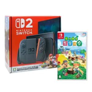 닌텐도 스위치 2 마리오 카트 월드 세트 +모여봐요 동물의 숲 / WJ