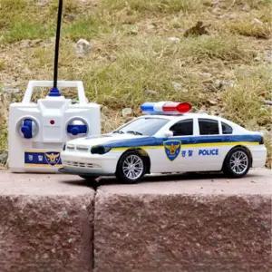 유아 무선 리모컨 조종 불빛 대형 경찰차 RC카 장난감 아이 어린이완구 조작 동작