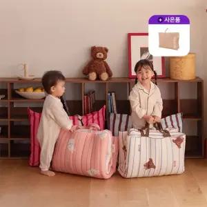 [내일도착]모달 아이싱 듀얼 양면 어린이집 낮잠이불 세트 +보관용 가방)