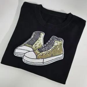 열패치 와펜 스팽글 운동화 빅사이즈 대형 와펜 모자 가방 의류패치