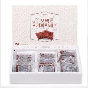 [G] 양양 오색 커피 약과 선물세트 600g 15입)