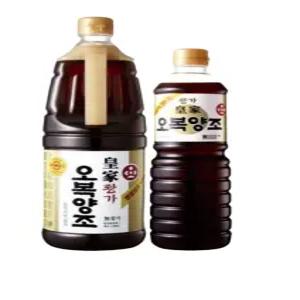 오복 황가간장 1.7L 1개+900ml 1개1세트