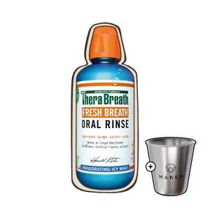 테라브레스 아이시민트 473ml1개 구강청결제 구취제거 + 가글컵1개