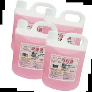 폼워시 크린폼 거품비누액 대용량 거품비누 4리터x4통