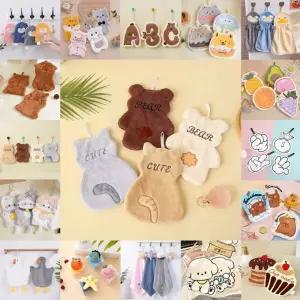 [히트템] 포미코 극세사 캐릭터 주방 핸드타올 고리수건 손타올 행주