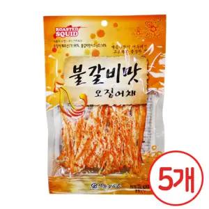 서울 불갈비맛 오징어채 32gx5봉지어포 조미 맥주용안주 편의점 쥐포 빼빼어 마른 건조