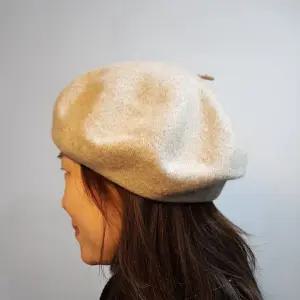 여자 울 빵모자 여성베레모