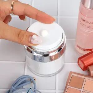 진공 압축 크림 로션 펌프 용기 공병 50ml