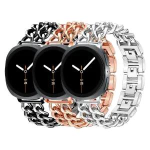 갤럭시워치8 클래식 46mm 44mm 40mm 어반 볼드 체인 여성 스트랩 원터치 버클 메탈 시계줄