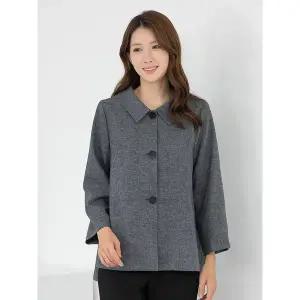 엄마옷 카라 A라인 정장 자켓 510FGH005 마담/중년여성/빅사이즈/50대/60대