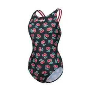 [롯데백화점]레노마 여성 체리 X-BACK 원피스 수영복LS2E805_BK