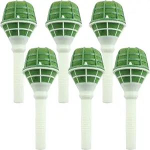 N 가든 폼 꽃다발 홀더 손잡이 플라워 장식용 신부 DIY 웨딩 오아시스 플로럴 꽃 6PCS 포시